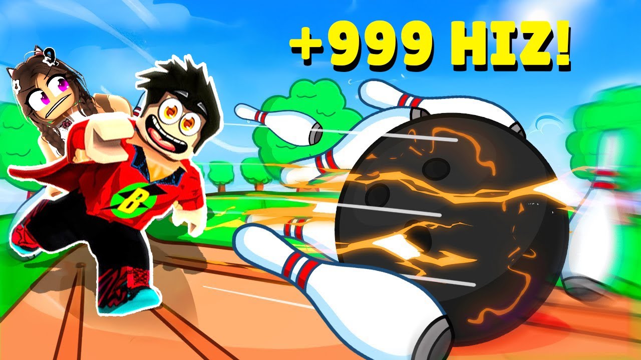 AYBÜKE İLE BOWLİNG OYUNU OYNADIK 😂 Roblox Bowling Simulator