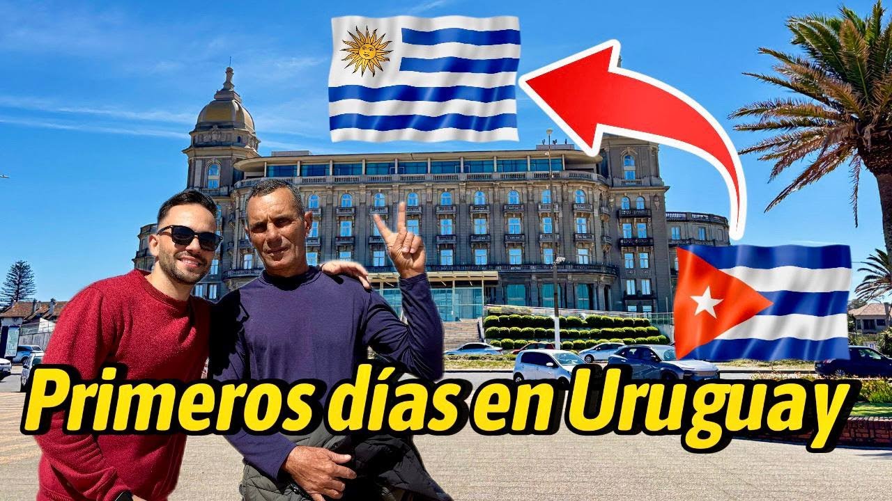 🚀Llegada de mi pap&aacute; a URUGUAY!!! 🇨🇺🇺🇾