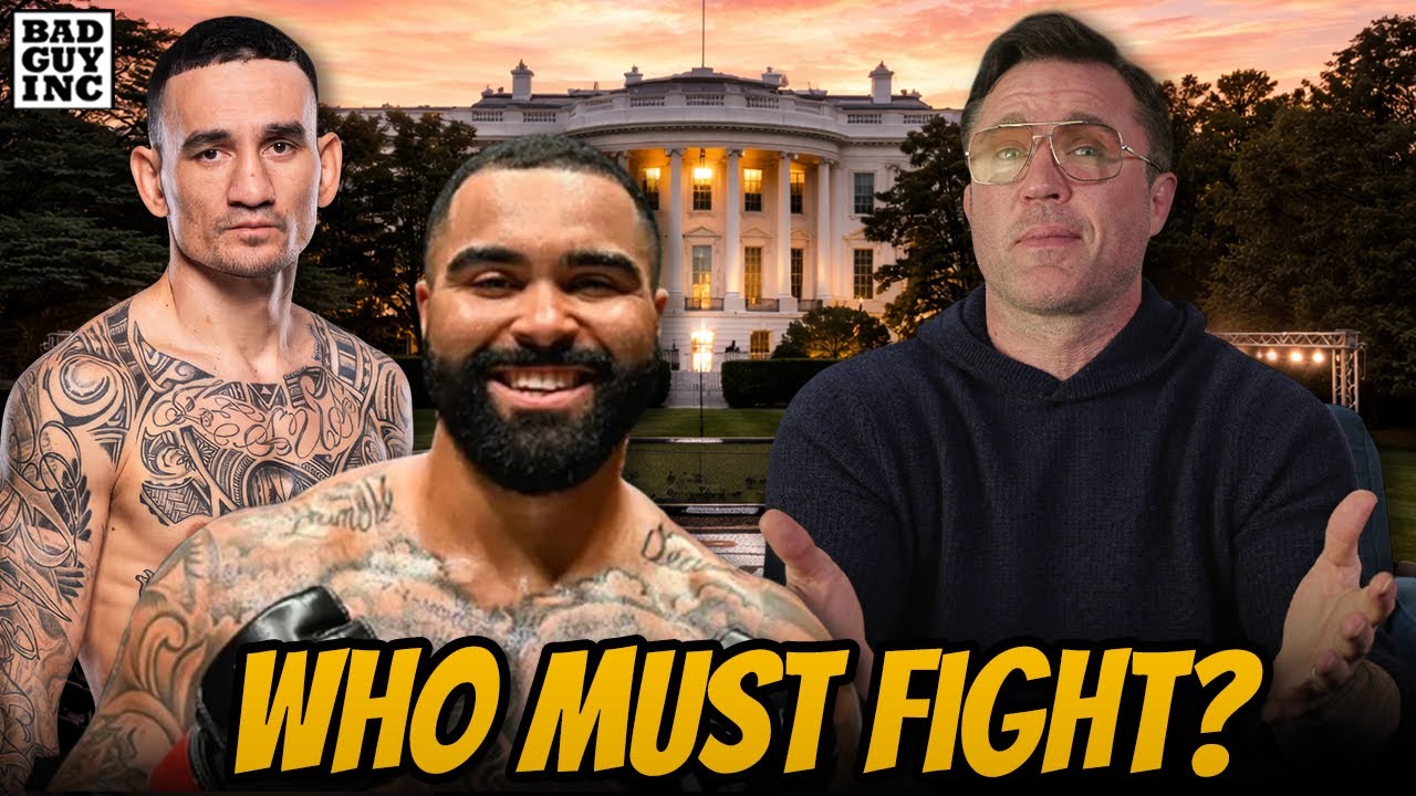 Who MUST be on UFC White House Card?