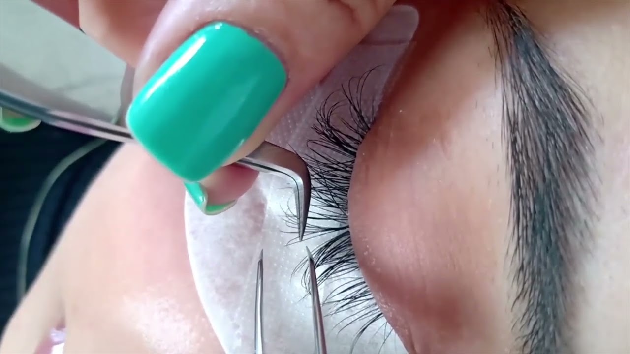 Capping na de Cílios - Demonstração da técnica