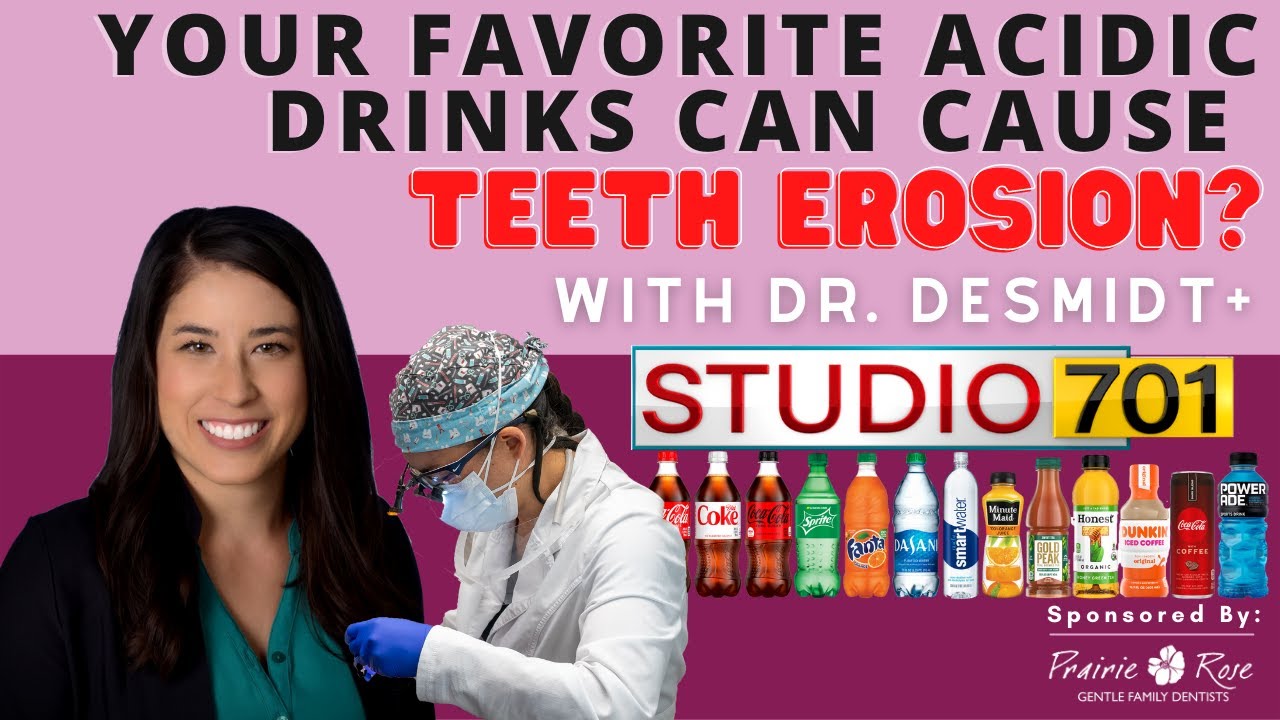 Can the Acidity Cause Teeth Erosion? (pH Levels) | Dr. DeSmidt + Studio 701