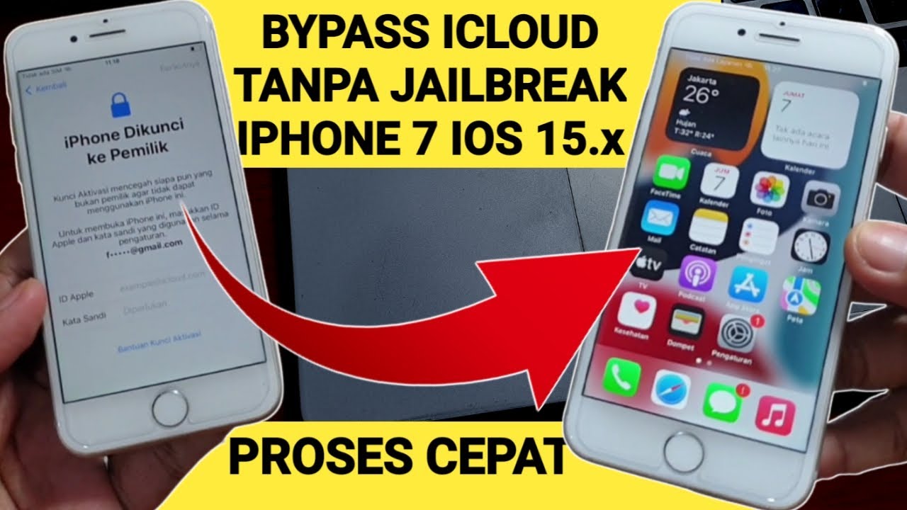 Cara Bypass iCloud iPhone 7 iOS 15.7.7 Tanpa Jailbreak dengan Unlocktool