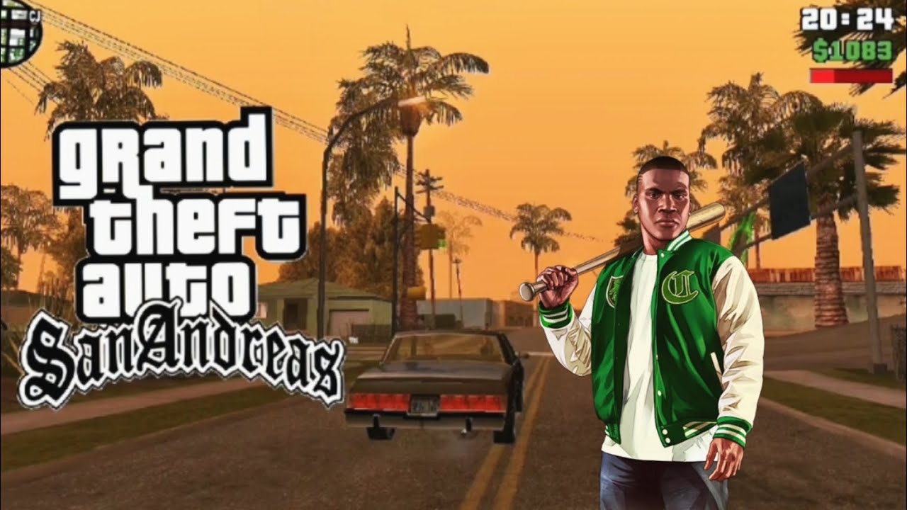 GTA:- SAN ANDREAS REMASTERED - INTRO & MISSION #1 - BIG SMOKE, SWEET & KENDL (HD VIDEO) #viral