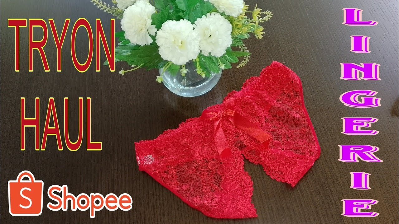 Sexy See Through Mesh Crotchless Lingerie TRY ON HAUL From Shopee