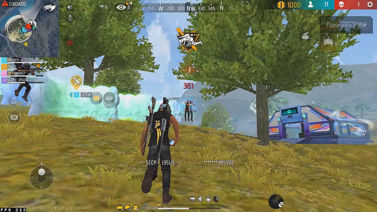 O REI DO 1X4 🤍🖤 HIGHLIGHTS EM CAMPEONATOS! EMULADOR FREE FIRE 🖥️