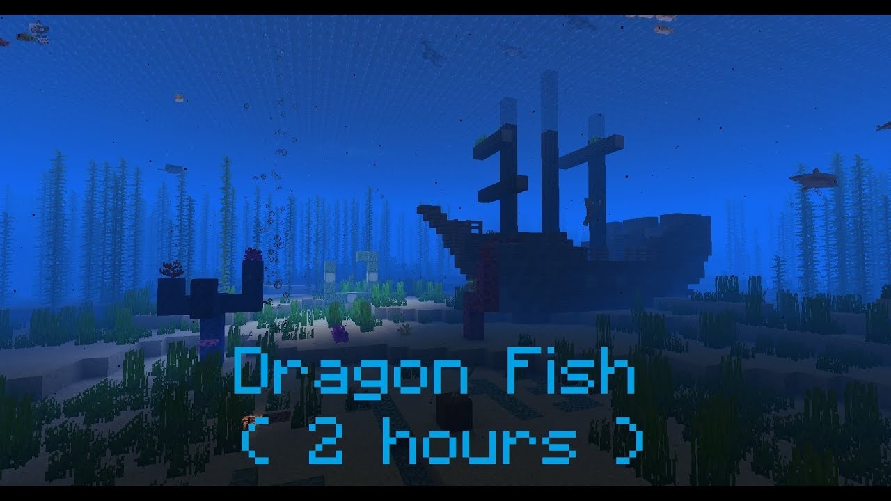 C418 - Dragon Fish ( Minecraft Update Aquatic Music ) ( 2 hours )