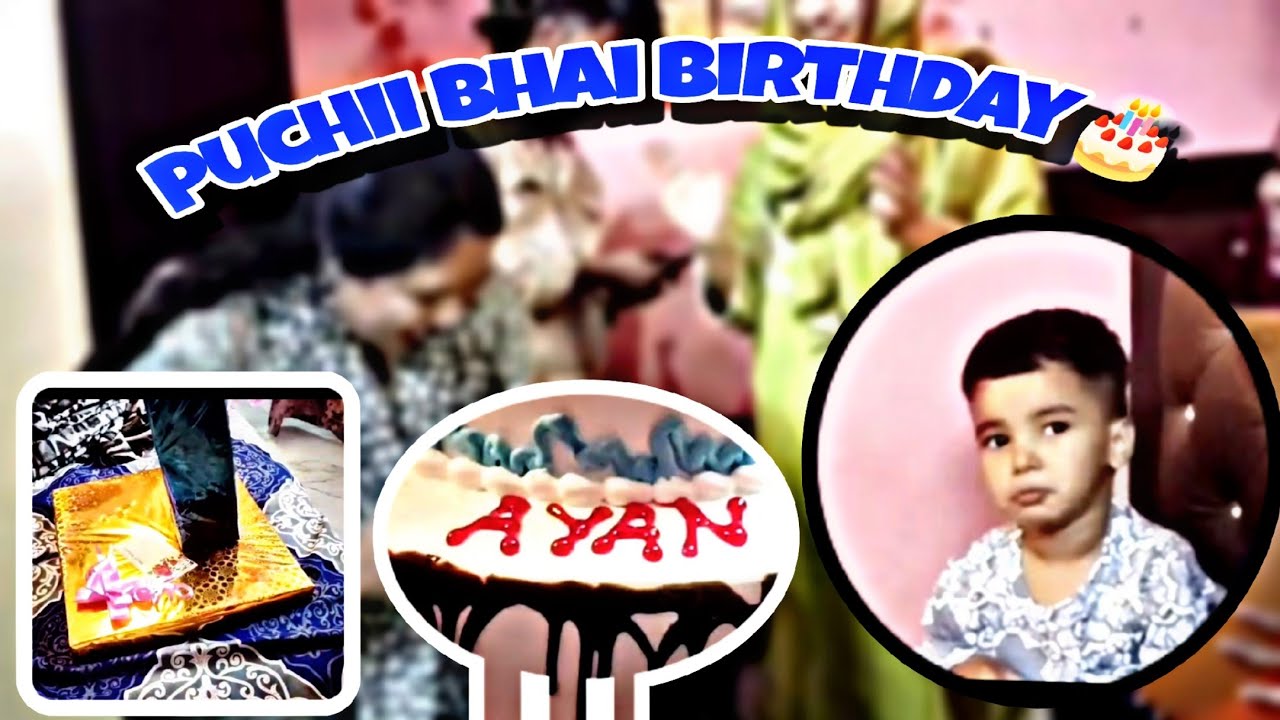 Puchhii Bhai Ka Birthday🎂 Celebrate🎉 Krte Hue (@babita.believer) 