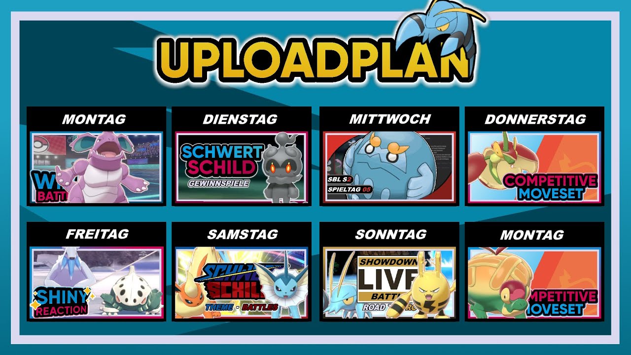 Uploadplan vom 13.07.2021 | Pok&eacute;Gun