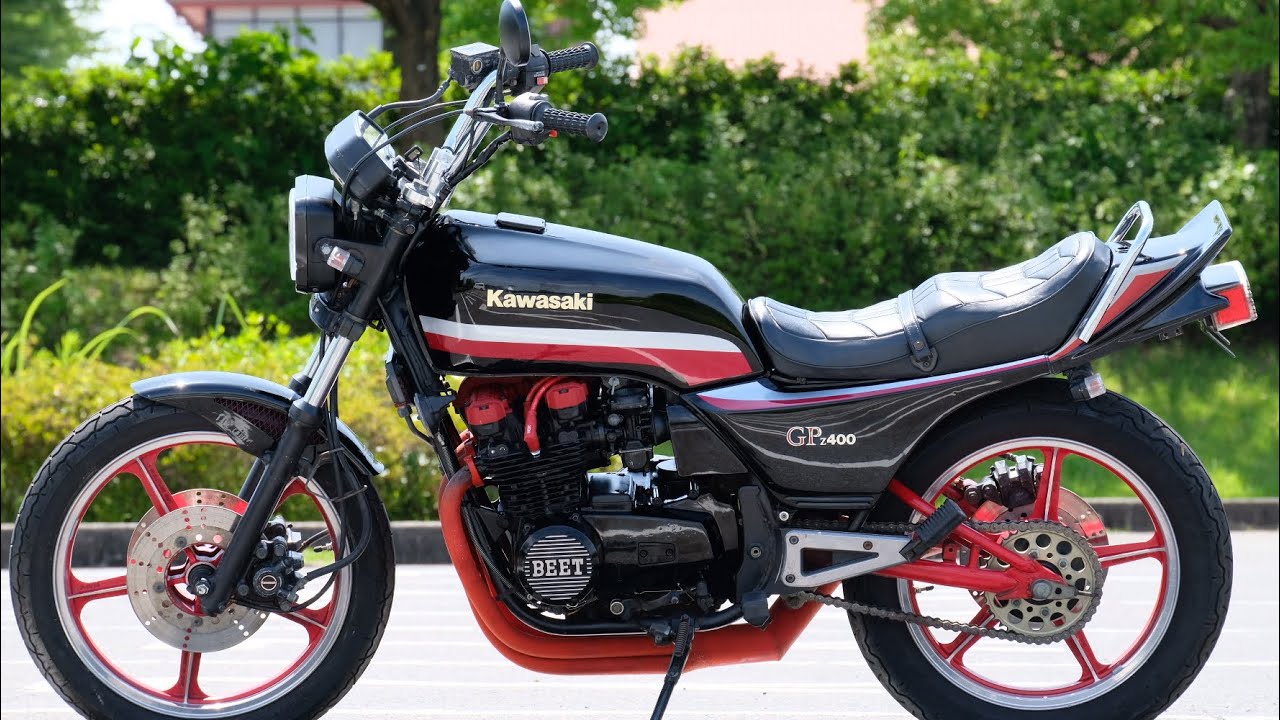 【FORSALE】 kawasaki z400gp エンジン始動
