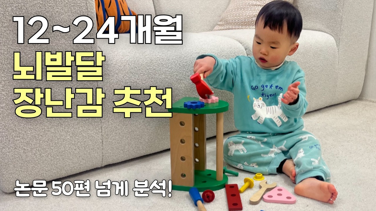 아기 뇌발달 장난감 추천 | 돌~두돌까지