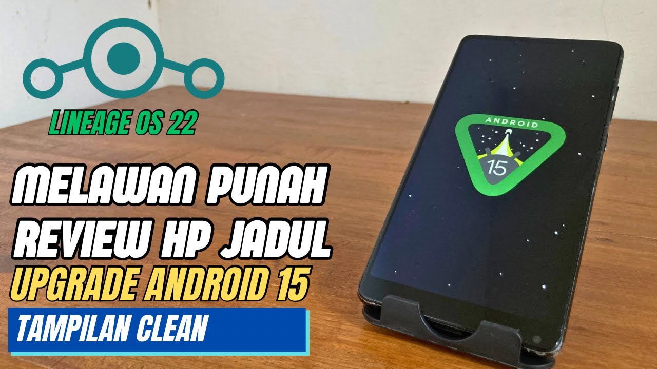 AMAZING! An Old Phone Gets Android 15 with Lineage OS 22 ROM on the Xiaomi Mi Mix 2s