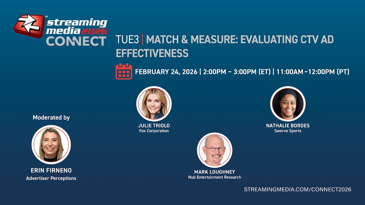 TUE3. Match & Measure: Evaluating CTV Ad Effectiveness
