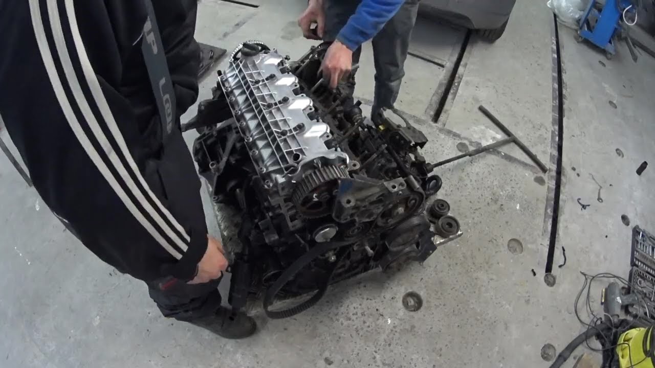 Як ми збирали Двигун G8T з авто renault laguna 1