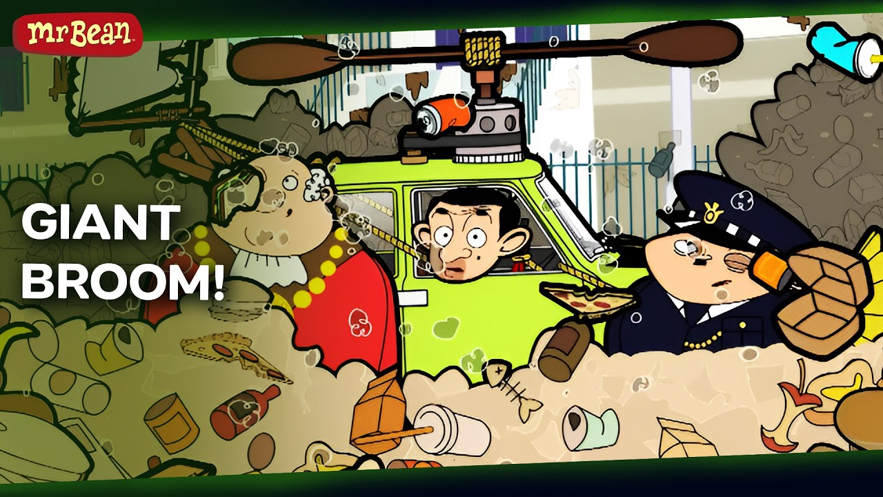 Mr Bean Cleans the Whole City! | Mr Bean - Cartoons for Kids