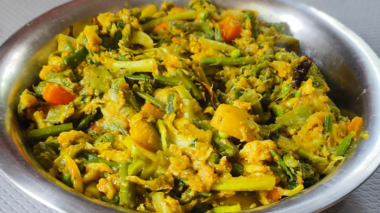 নিরামিষ লাবড়া রেসিপি অসাধারণ সাধের একবার এই ভাবে বানিয়ে দেখুন||