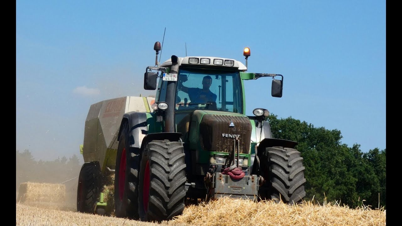 STROHBERGUNG 2018| Fendt 920/820 Claas Quadrant 2200, Case IH uvm. |NiedersachsensAgrarFilmer,