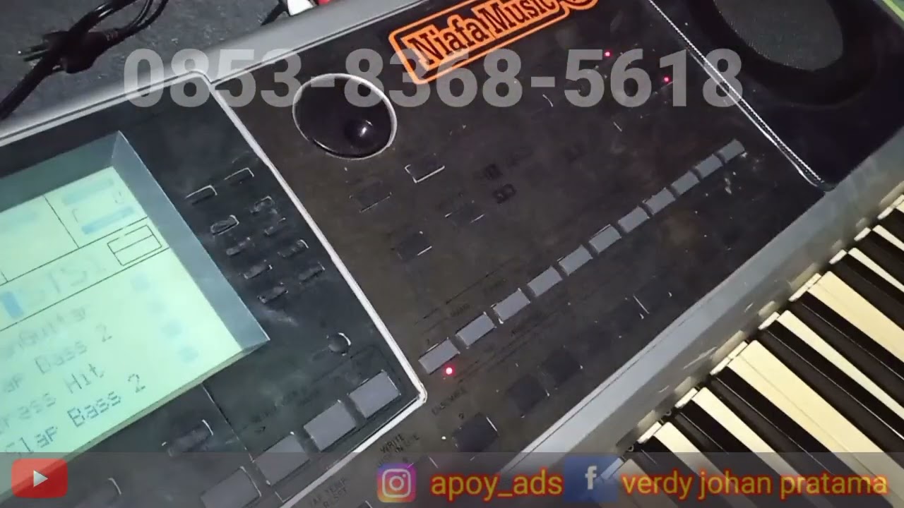 Tutorial cara cepat mengubah Dk yg berantakan atau suara tak karuan#korg pa 50#niafachanell