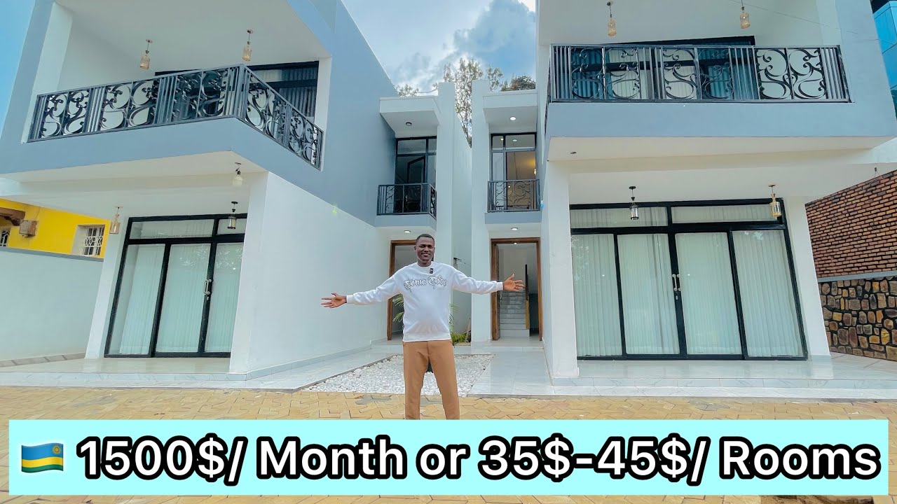 Visit Kigali's Finnest 🇷🇼 Modern Apartment For Rent Just 10 Minutes From The Airport 🇷🇼