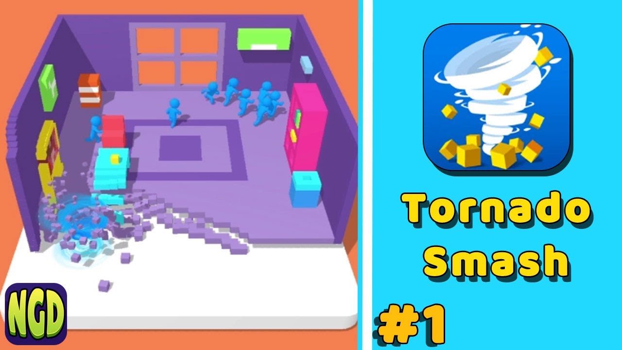 Tornado Smash - Gameplay Walkthrough 01 | New Games Daily