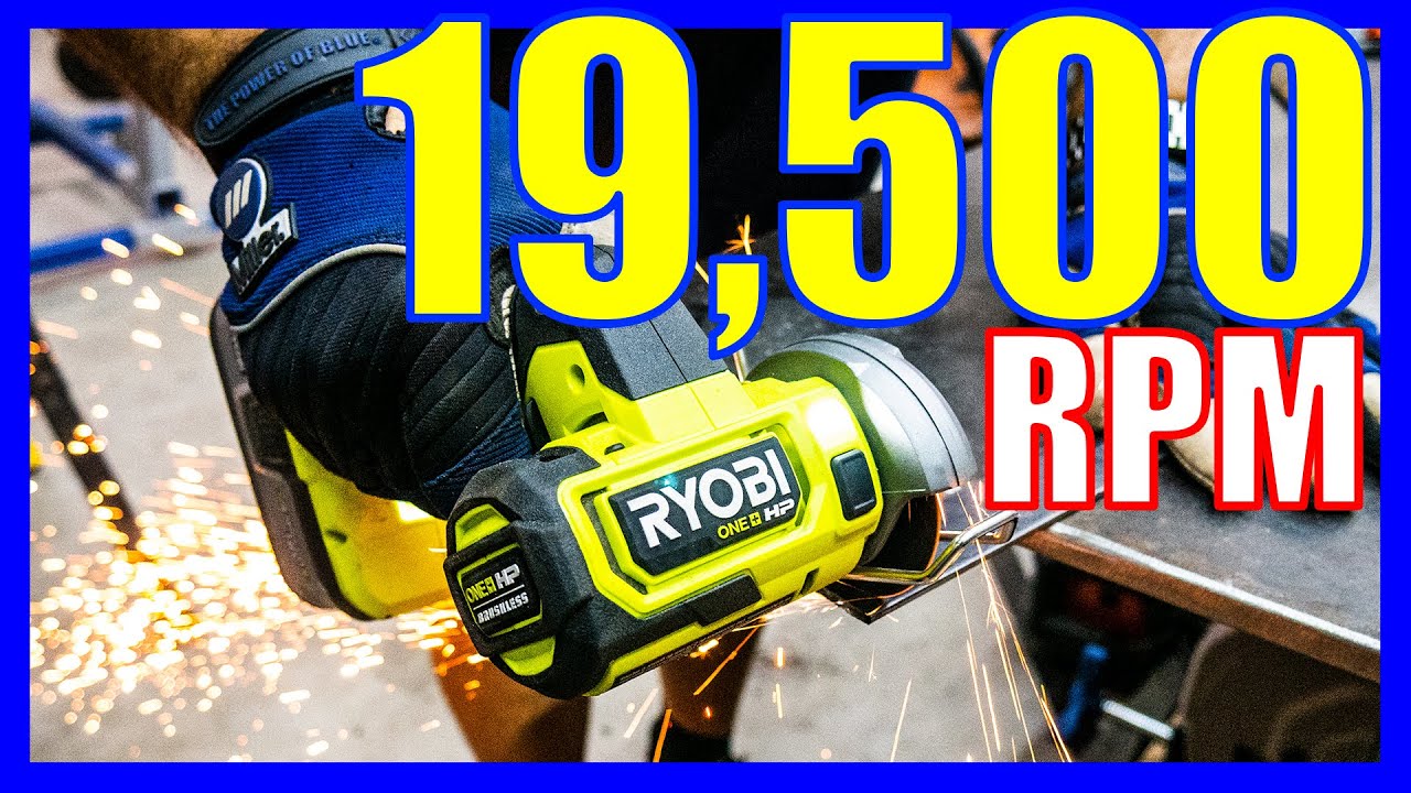 NEW!! RYOBI ONE+ HP Brushless Cut Off Tool Review [REVERSIBLE] 18V PSBCS02B