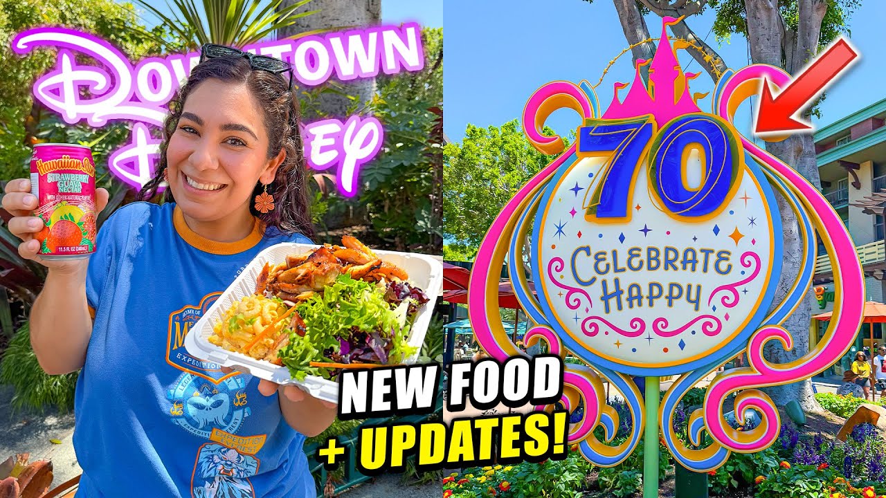 ✨ NEW 2025 Downtown Disney District Updates! | New Food, Shopping, 70th Celebration + MUCH MORE!