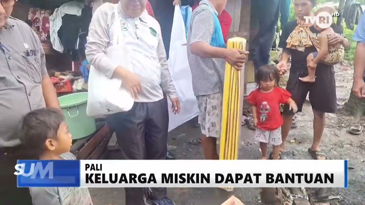 SUMSEL HARI INI - KELUARGA MISKIN DAPAT BANTUAN