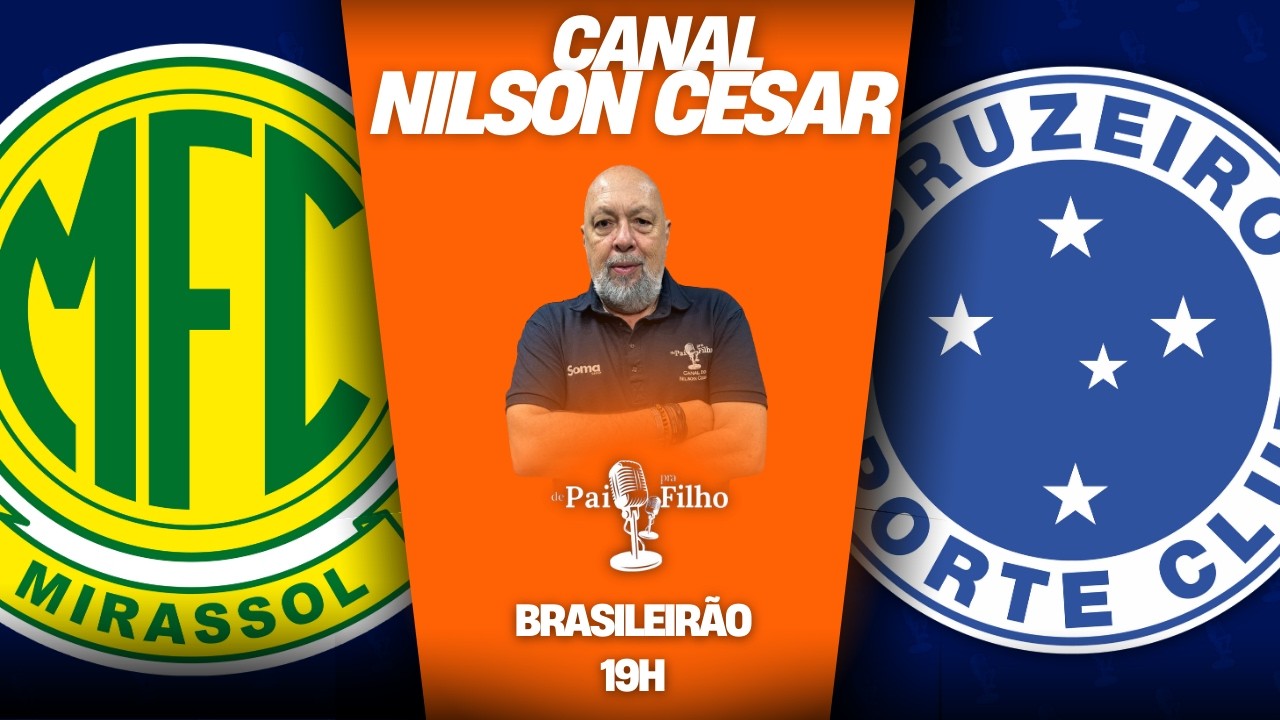 MIRASSOL x CRUZEIRO AO VIVO | BRASILEIRÃO | 3ª RODADA | 11/02/2026