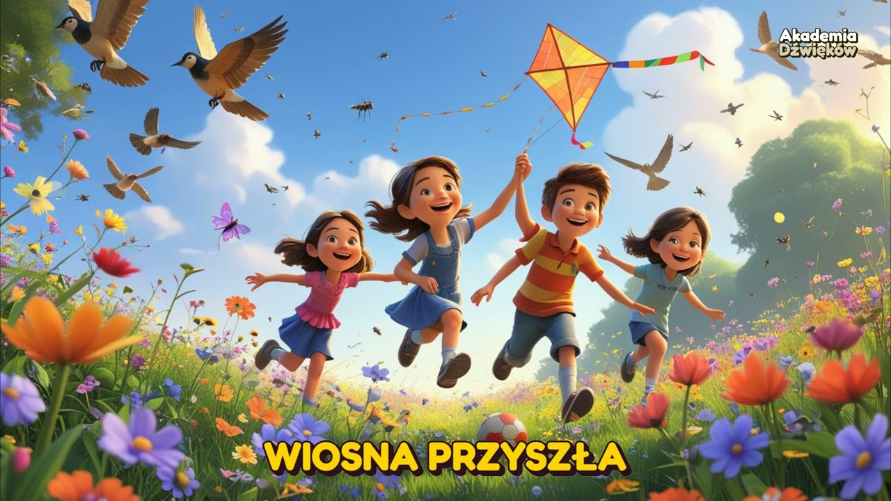 Wiosna przyszła – piosenka dla dzieci