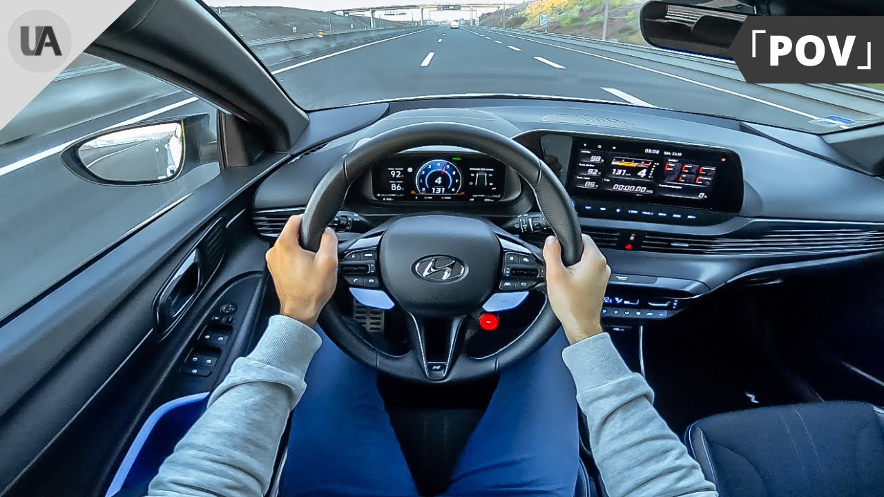 2021 HYUNDAI i20N PERFORMANCE (1.6L - 204HP) - LAUNCH CONTROL & SOUND CHECK | 4K POV TEST DRIVE