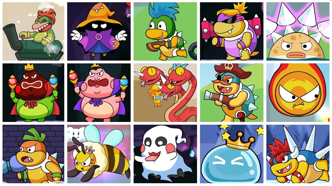 Super Run Adventure Bob World - All Bosses Fight (Android, iOS)