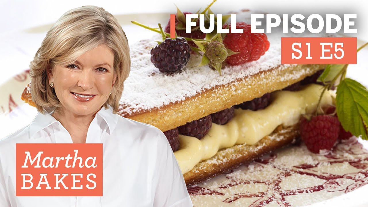 Martha Stewart Makes Puff Pastry 4 Ways | Martha Bakes S1E5 