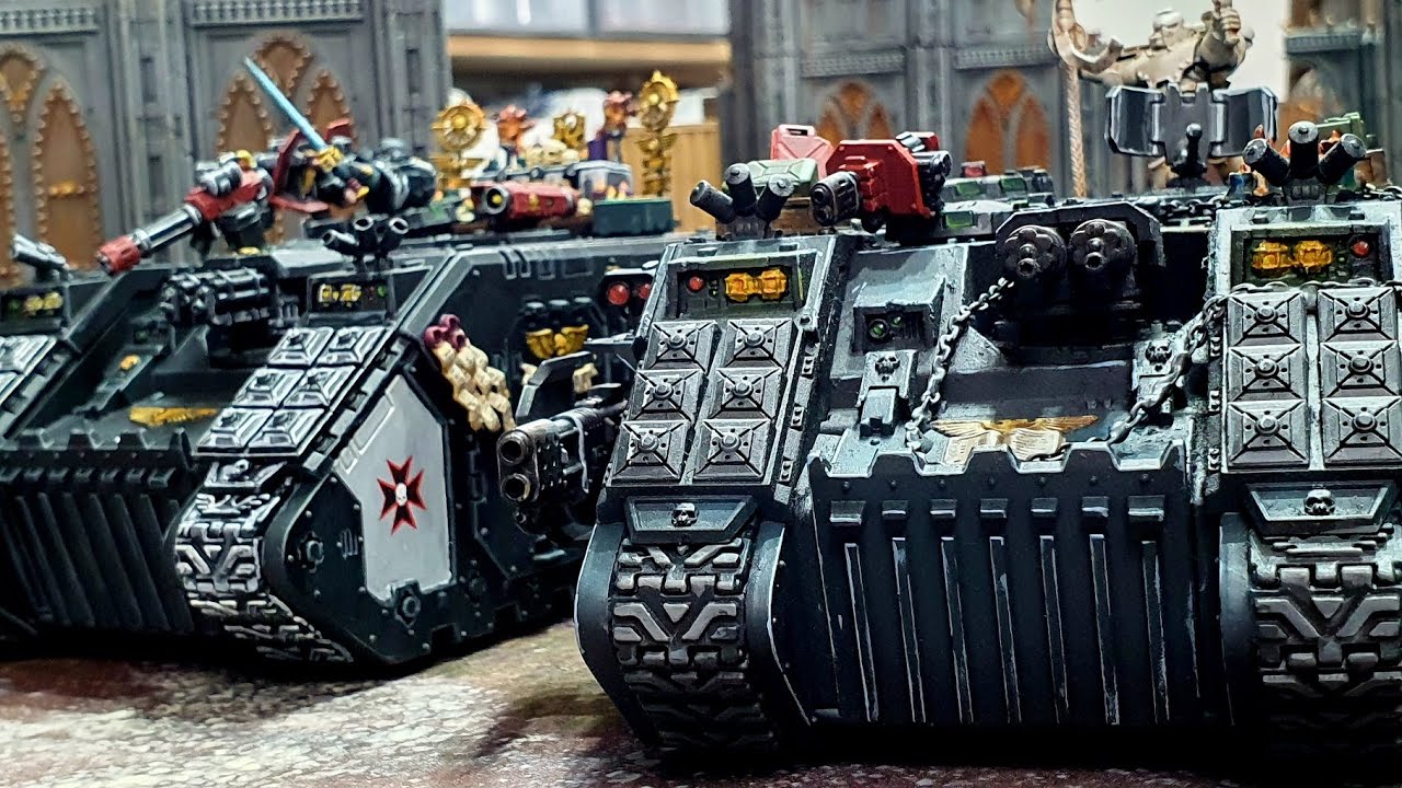 Black Templars vs Emperor's Children and allies, Warhammer 40k battle report