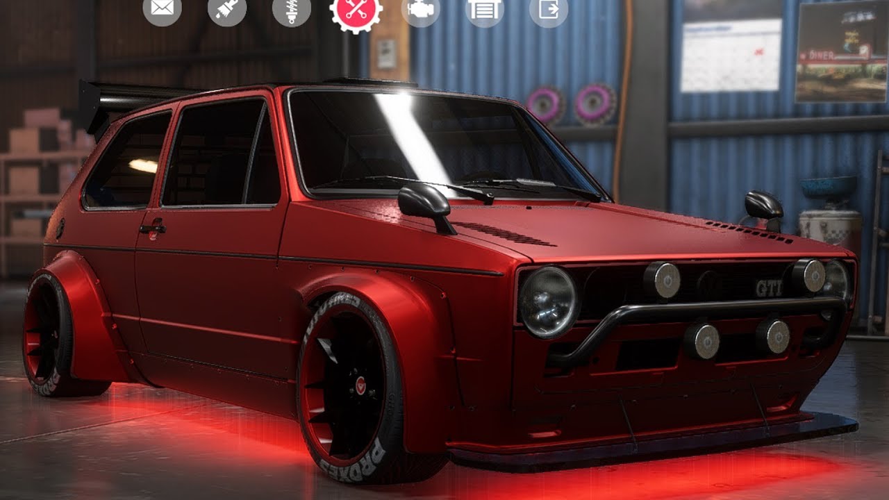 Need For Speed: Payback - Volkswagen Golf GTi - Customize | Tuning Car (PC HD) [1080p60FPS]