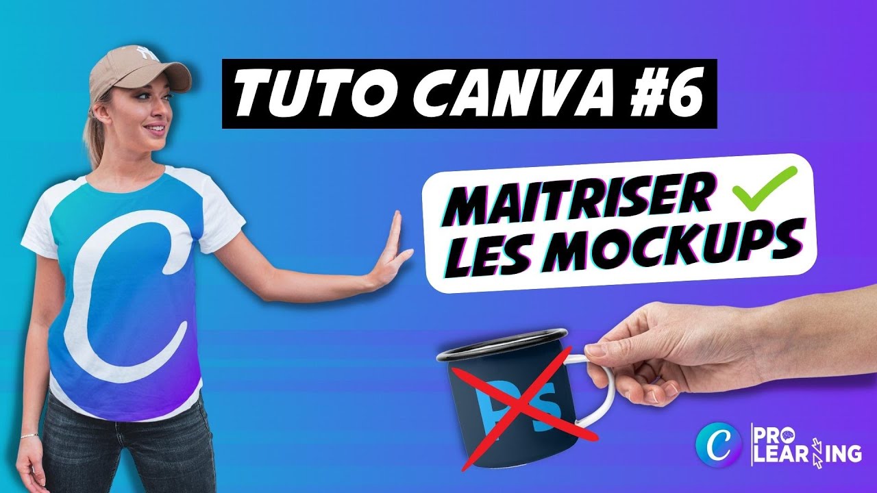 Tuto Canva #6 | Comment incruster des images sur des objets sans photoshop ? (Mockup)