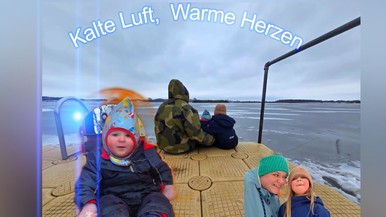 „Kalte Luft, warme Herzen ❄️❤️ | Spielplatz unter Eis am Lanker See“ 
