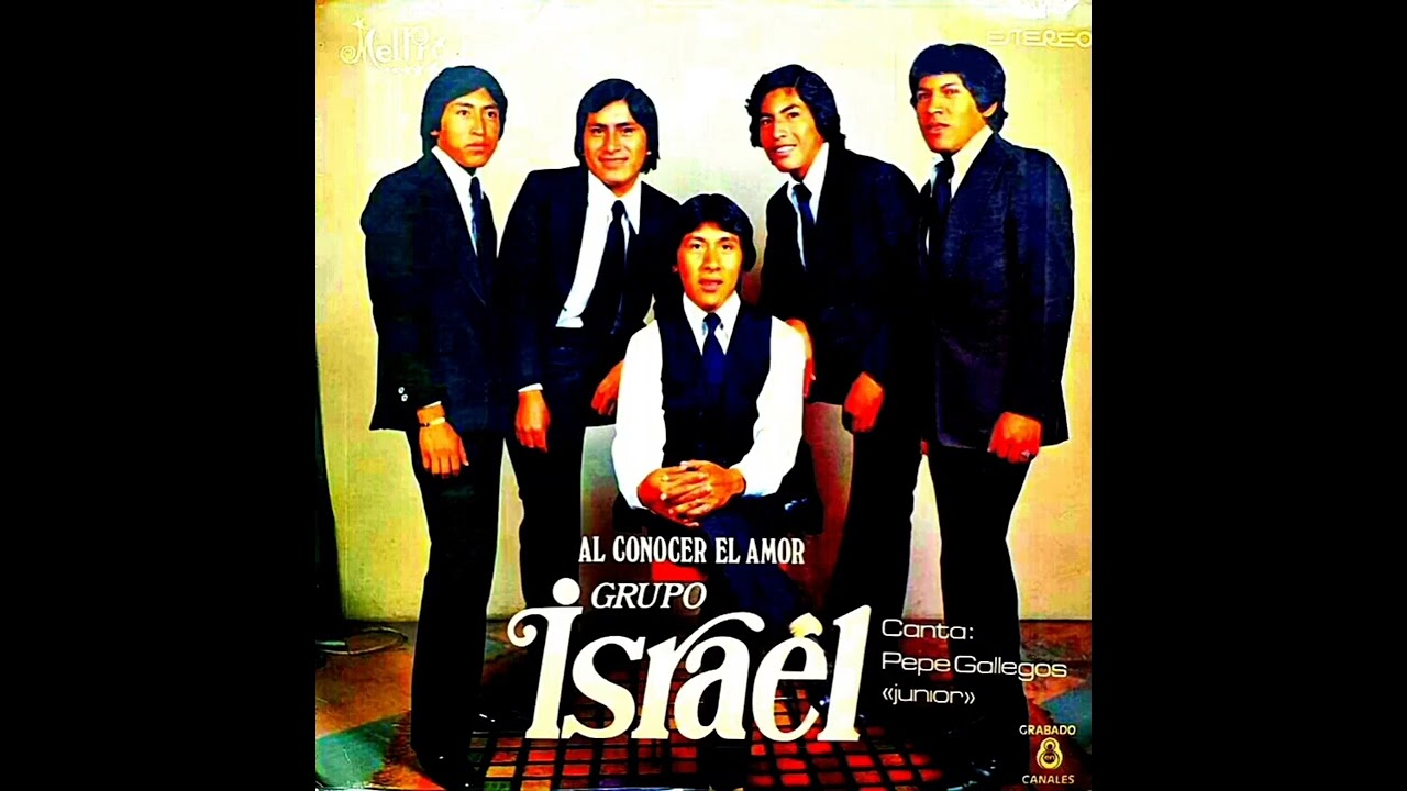 GRUPO ISRAEL - NI&Ntilde;A DE PELO NEGRO (1982) CANTA: PEPE GALLEGOS 33R.P.M. ECUADOR