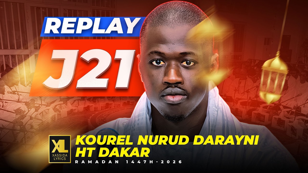 🔴RELAY | Préstation Kourel Nurud Darayni HT Dakar-J21 Ramadan 1447H-2026 #khassida #ramadan