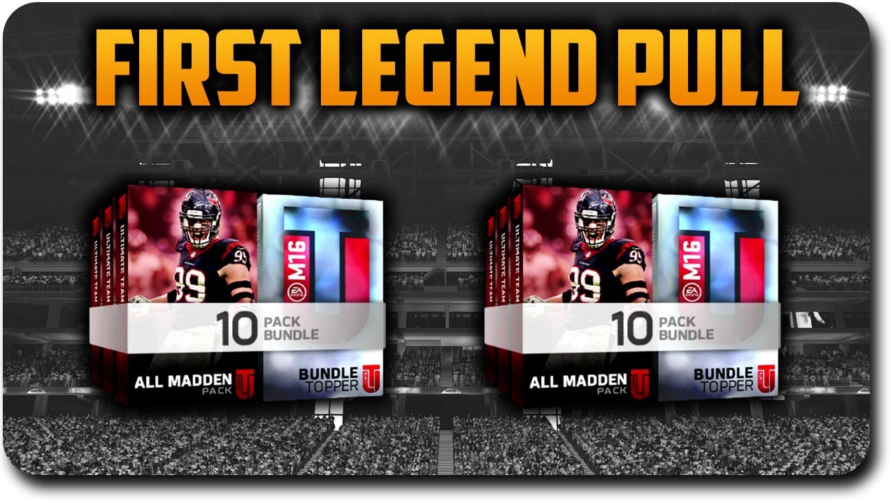 MUT 16 All Madden Pack Bundles Opening! 