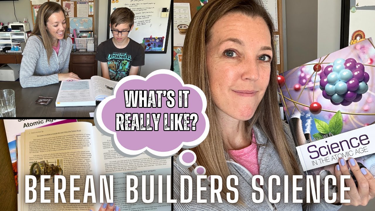 HOMESCHOOL SCIENCE CURRICULUM MIDDLE SCHOOL || BEREAN BUILDERS SCIENCE || DO A LESSON WITH US 🔬