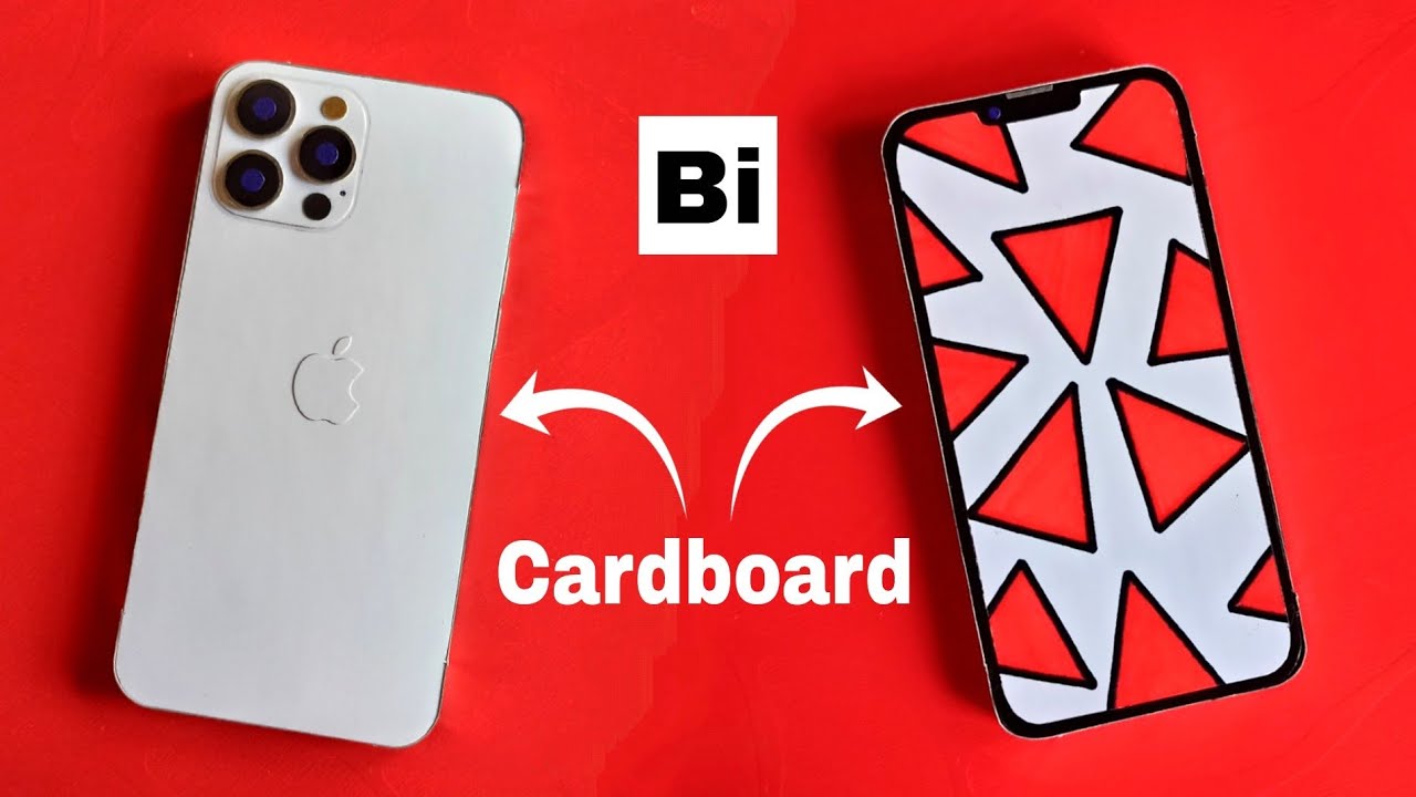 How To Make a iPhone 13 Pro Max from Cardboard | 2021