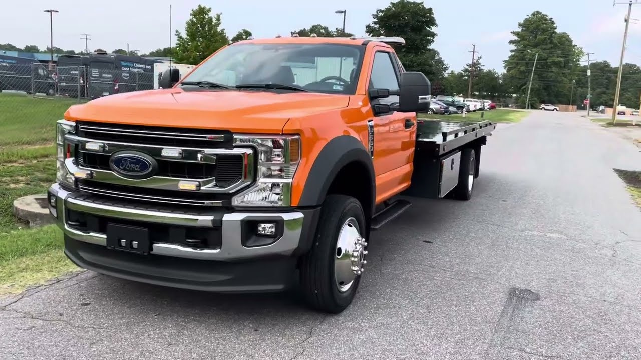 2022 Ford F550 Superduty Flatbed Tow Truck Rollback