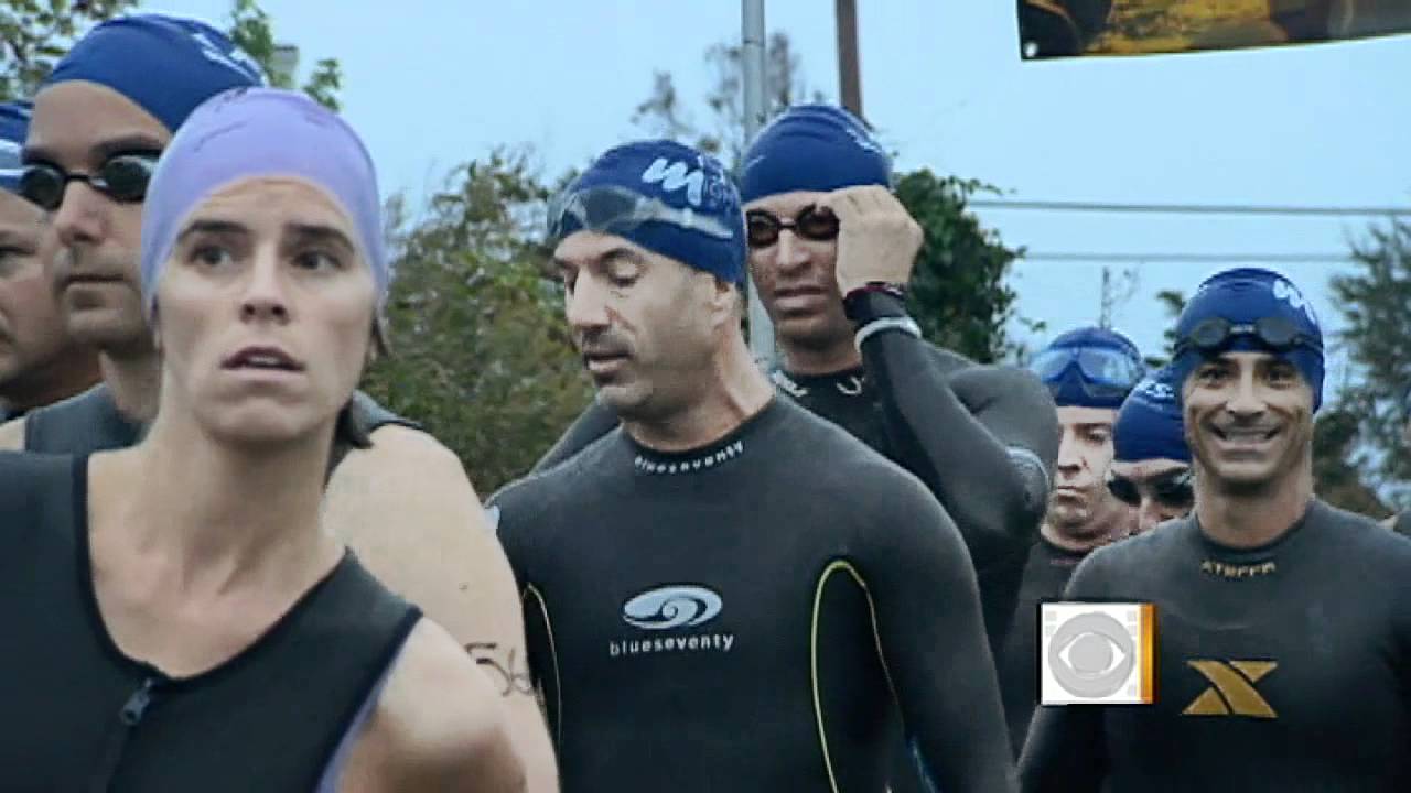 The Early Show - Chris Wragge's triathlon