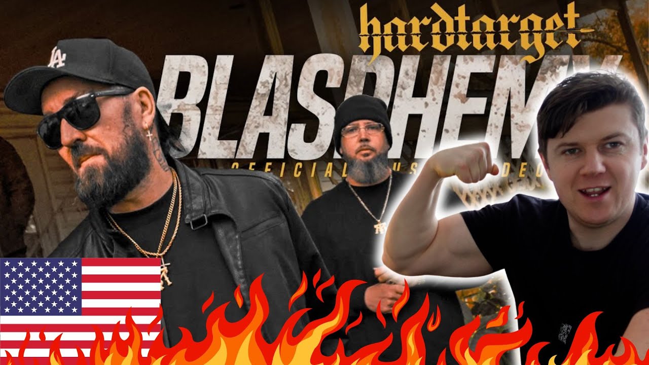‪@UpchurchOfficial‬ Diss!!🇺🇸Hard Target - Blasphemy - IRISH REACTION