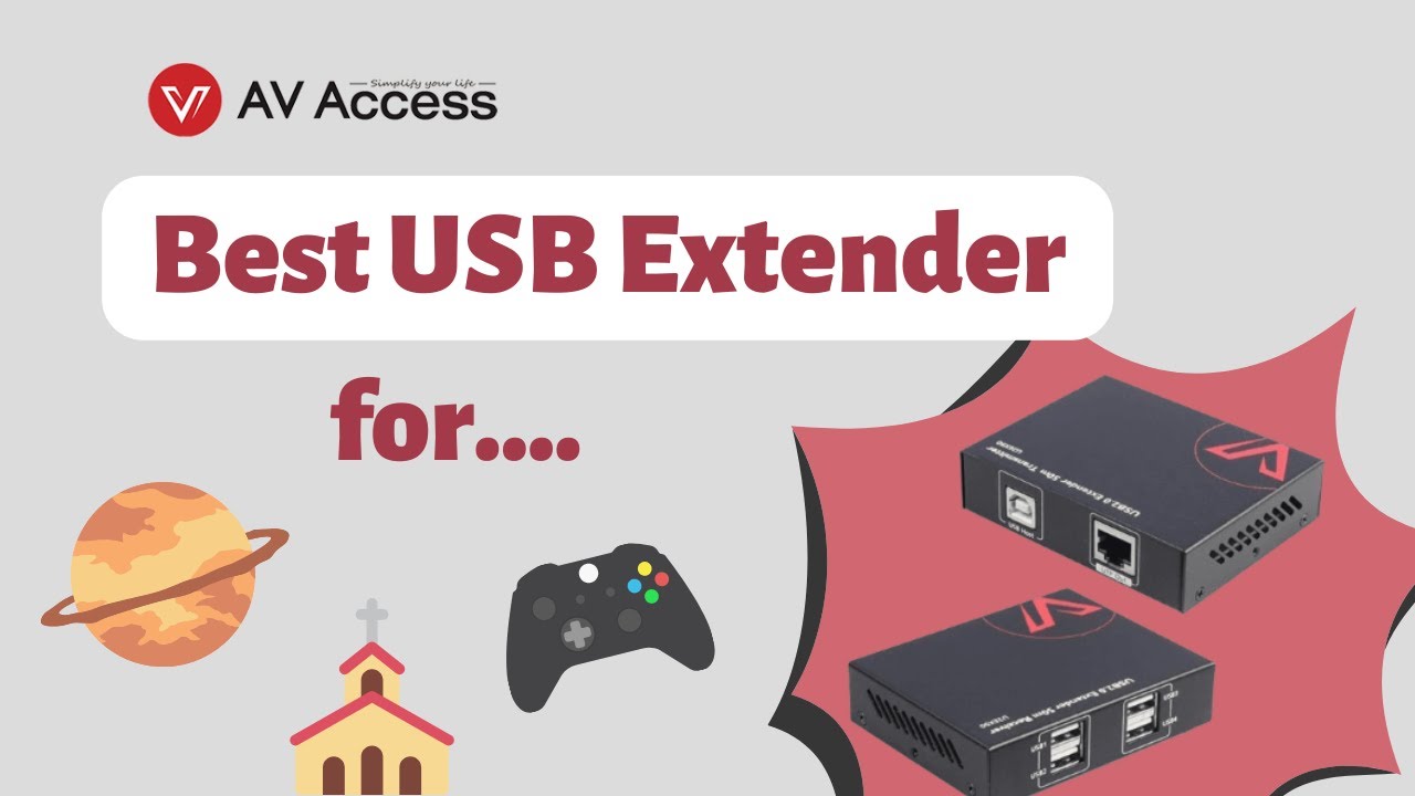 AV Access USB Extender: Satisfy your needs for any entertainment!