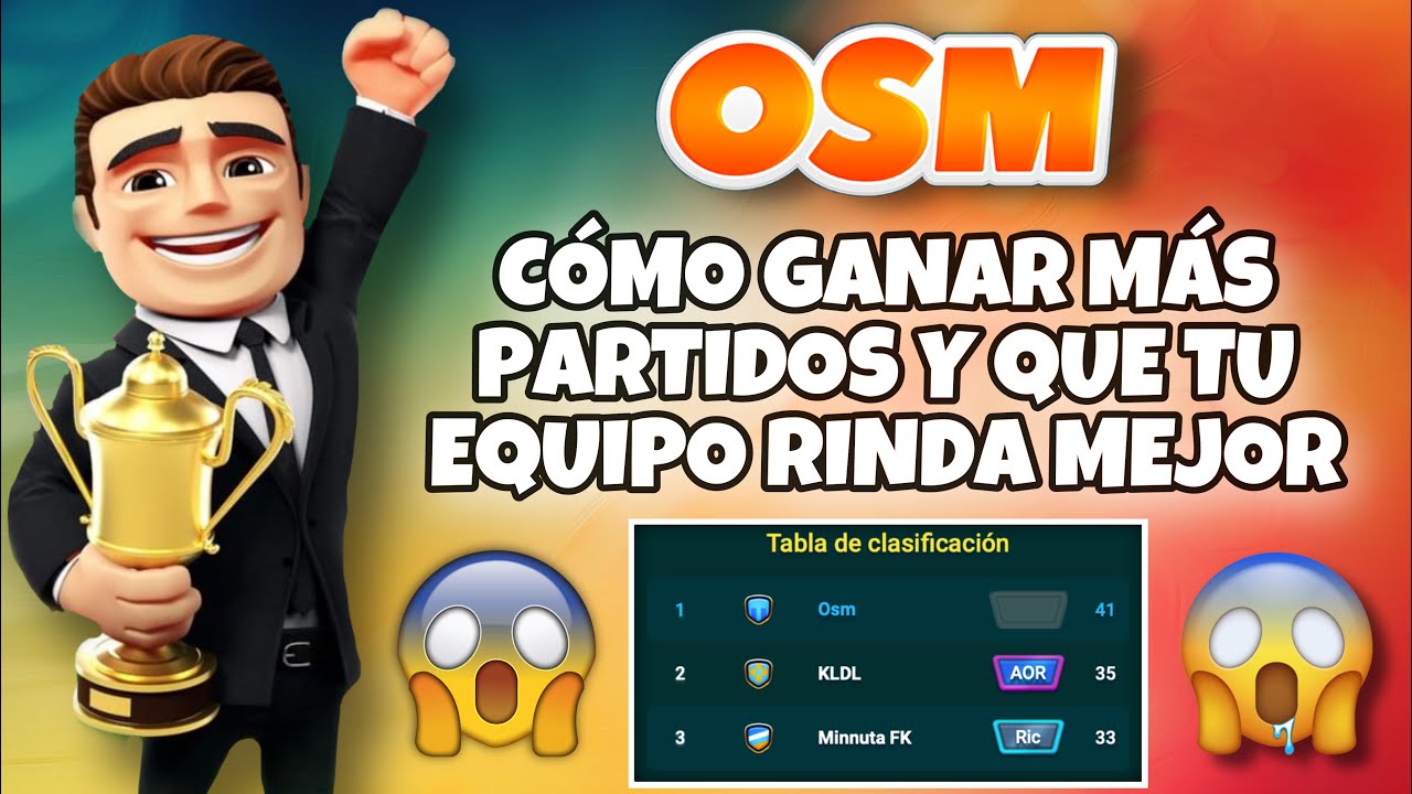 CÓMO GANAR MÁS PARTIDOS Y QUE TU EQUIPO Y TÁCTICAS RINDAN MEJOR EN OSM 2021 - ( PARTE 1 )