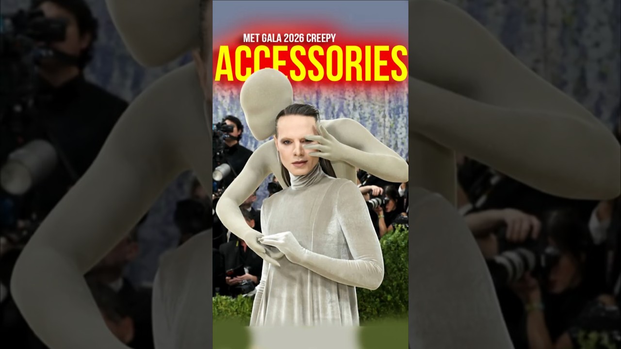 Самые экстравагантные аксессуары на Met Gala 2026 😱