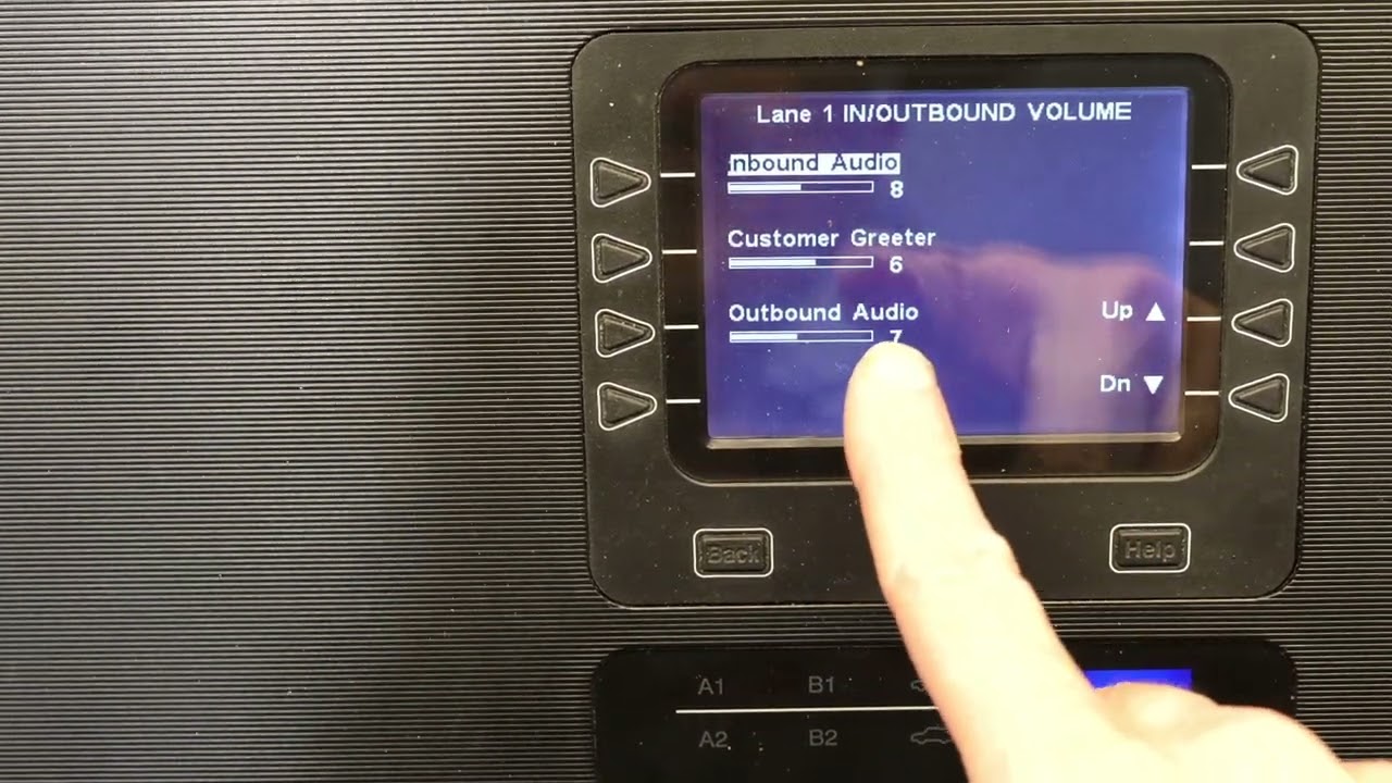 Adjusting Volume Control on HME ION IQ Base 6100 EOS HD Base6200 & 6700 Wireless Drive Thru Intercom