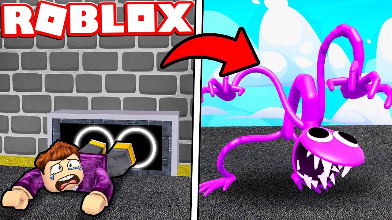 DIE WAHRE FORM VOM LILA MONSTER VON ROBLOX RAINBOW FRIENDS!