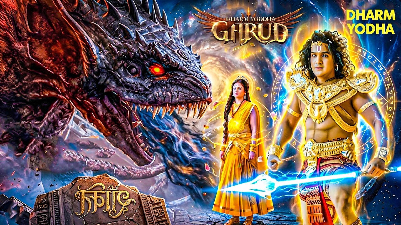 गरुड़ को माँ राक्षस से कैसे बचाएगी | Dharm Yoddha Garud | Garud Puran