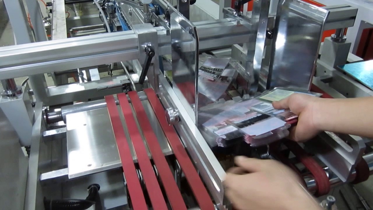 Small Clear Plastic Boxes Pasting Machine